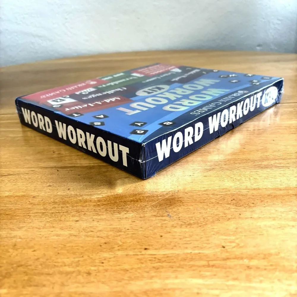 Brain Games Word Workout‎ Kit Age 8+ Spelling Vocab 5 Word Puzzles New Sealed